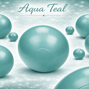 Aqua teal 70mm ballenbak ballen